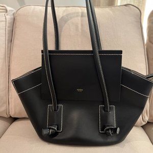 Oroton Black Shoulder Bag
